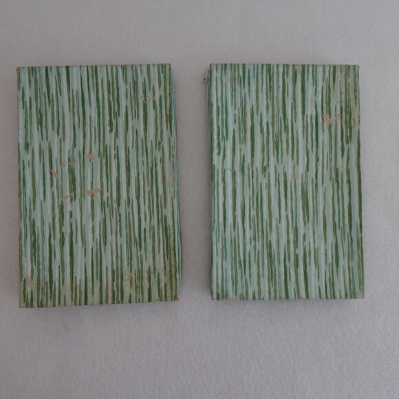 Vintage Small Trays Sushi Plates Gold Lacquer Set Of 4 Made in Japan - Picture 11 of 12